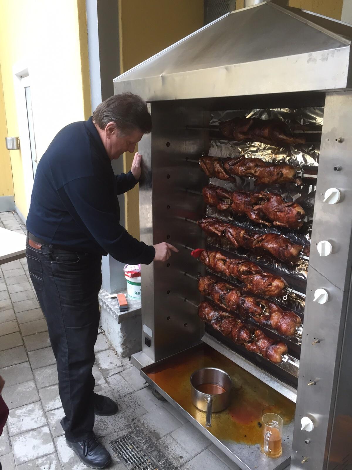 Entenessen der Druckerei Rapp-Druck GmbH am Kirtamontag