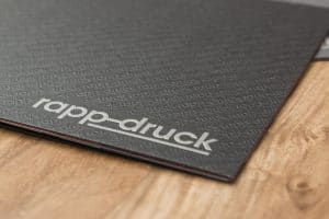 Druckerei Rapp-Druck Imagebroschüre Logo